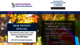What Rsmchildrensdentistry.com website looked like in 2020 (4 years ago)