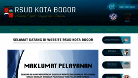 What Rsudkotabogor.org website looked like in 2020 (4 years ago)