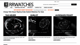 What Rrwatches.co website looked like in 2020 (4 years ago)