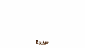 What Rs-hair-nara.com website looked like in 2020 (4 years ago)