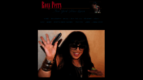 What Roxyperry.com website looked like in 2020 (4 years ago)