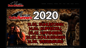 What Rats-runners.de website looked like in 2020 (4 years ago)