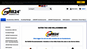 What Refill24-shop.com website looked like in 2020 (4 years ago)