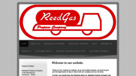 What Reedgaspropane.com website looked like in 2020 (4 years ago)