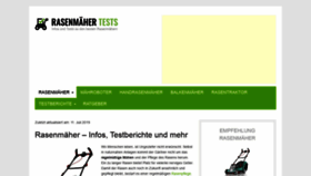 What Rasenmaeher-tests.com website looked like in 2020 (4 years ago)