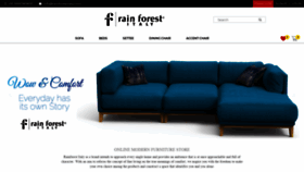 What Rainforestitaly.com website looked like in 2020 (4 years ago)