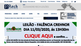 What Rechleiloes.com.br website looked like in 2020 (4 years ago)