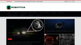 What Robotitus.com website looked like in 2020 (4 years ago)