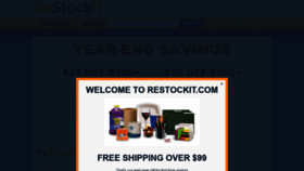 What Restockit.com website looked like in 2020 (4 years ago)