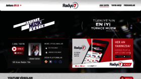 What Radyo7.com website looked like in 2020 (4 years ago)