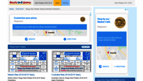 What Rasiphalalu.telugu.ws website looked like in 2020 (4 years ago)