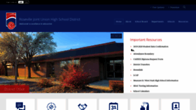 What Rjuhsd.us website looked like in 2020 (4 years ago)