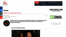 What Radioexpresolatino.com website looked like in 2020 (4 years ago)