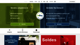 What Rebuy.fr website looked like in 2020 (4 years ago)