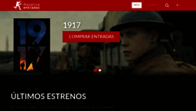 What Reservaentradas.com website looked like in 2020 (4 years ago)
