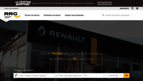 What Renault-retail-group.fr website looked like in 2020 (4 years ago)