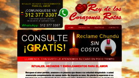 What Reydeloscorazonesrotos.com website looked like in 2020 (4 years ago)