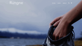 What Rungne.com website looked like in 2020 (5 years ago)