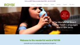 What Roybirobot.com website looked like in 2020 (4 years ago)