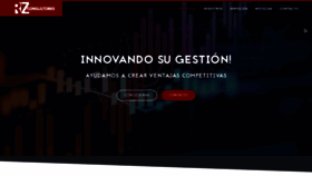 What Rzconsultores.com website looked like in 2020 (4 years ago)