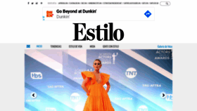 What Revistaestilo.net website looked like in 2020 (4 years ago)