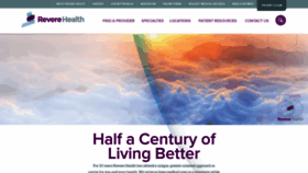 What Reverehealth.com website looked like in 2020 (4 years ago)