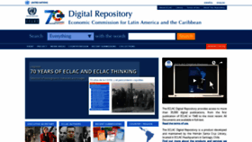 What Repositorio.cepal.org website looked like in 2020 (4 years ago)