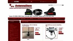 What Rwantennastore.com website looked like in 2020 (4 years ago)