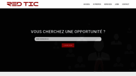 What Red-tic.com website looked like in 2020 (4 years ago)