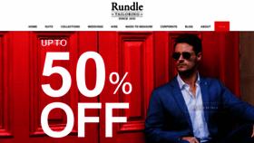 What Rundletailoring.com.au website looked like in 2020 (4 years ago)