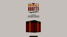 What Regalibrutti.com website looked like in 2020 (4 years ago)