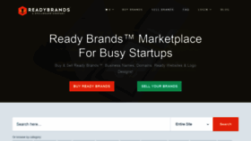What Readybrands.com website looked like in 2020 (4 years ago)