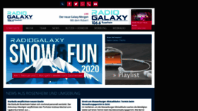 What Radio-galaxy.com website looked like in 2020 (4 years ago)