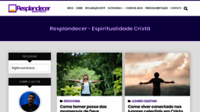 What Resplandecer.net.br website looked like in 2020 (4 years ago)