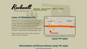 What Rockwellrvpark.com website looked like in 2020 (4 years ago)