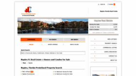 What Realtyofnaples.com website looked like in 2020 (4 years ago)