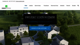 What Roznov-eden.cz website looked like in 2020 (4 years ago)
