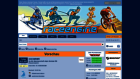 What Raceengine.de website looked like in 2020 (4 years ago)