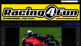 What Racing4fun.dk website looked like in 2020 (4 years ago)