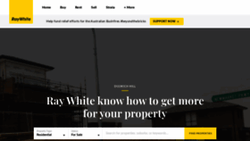 What Raywhitedulwichhill.com.au website looked like in 2020 (4 years ago)