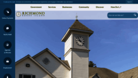 What Richmondri.com website looked like in 2020 (4 years ago)
