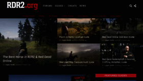 What Rdr2.org website looked like in 2020 (4 years ago)