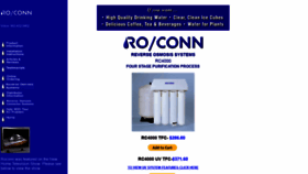 What Roconn.com website looked like in 2020 (4 years ago)