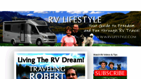 What Rvlifestyle.com website looked like in 2020 (4 years ago)