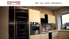 What Raimondi-cucine.it website looked like in 2020 (4 years ago)
