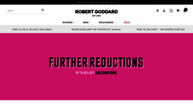What Robertgoddard.co.uk website looked like in 2020 (4 years ago)