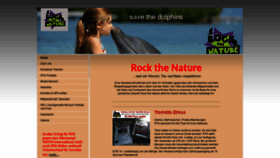 What Rock-the-nature.com website looked like in 2020 (4 years ago)