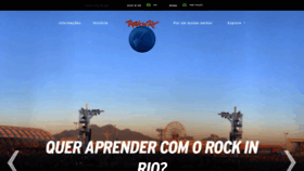 What Rockinrio.com website looked like in 2020 (4 years ago)