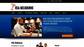 What Rsamelbourne.com.au website looked like in 2020 (4 years ago)