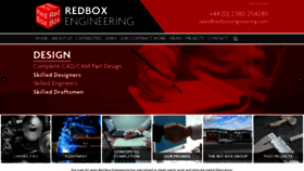 What Redboxengineering.com website looked like in 2020 (4 years ago)